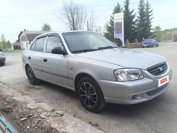 2006 Hyundai Accent ТагАЗ II, серый - вид 2