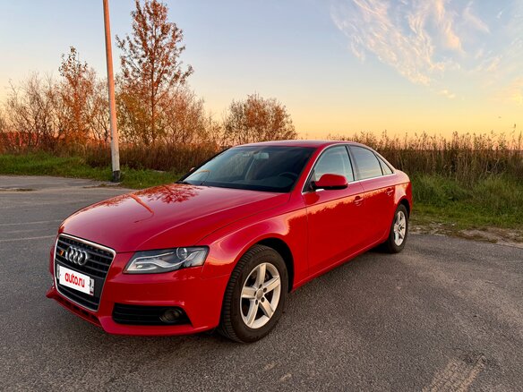 2011 Audi A4 IV (B8), красный, 1150000 рублей - вид 1