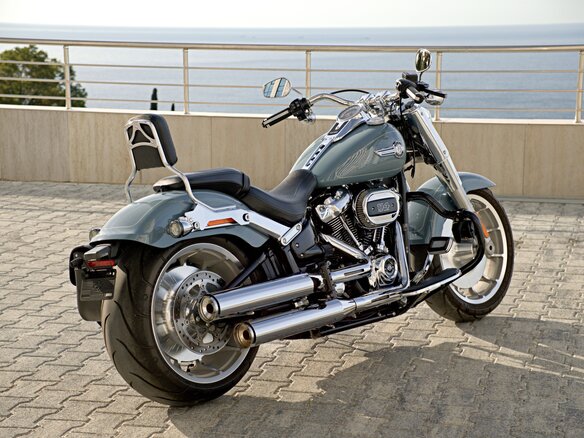 2024 Harley-Davidson Fat Boy, серый, 2300000 рублей - вид 1