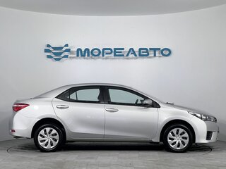 2014 Toyota Corolla XI (E160, E170, E180), серебристый, 1375000 рублей, вид 4