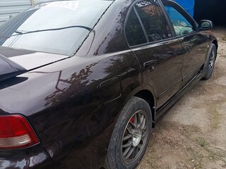 2002 Mitsubishi Galant VIII Рестайлинг, серый, 280000 рублей, вид 3