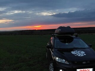 2008 Ford Focus II Рестайлинг, чёрный, 380000 рублей, вид 3