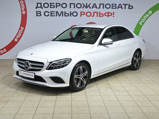 2019 Mercedes-Benz C-Класс 180 IV (W205) Рестайлинг, белый, 3890000 рублей, вид 1
