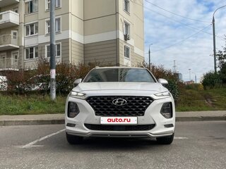 2018 Hyundai Santa Fe IV, белый, 3750000 рублей, вид 1