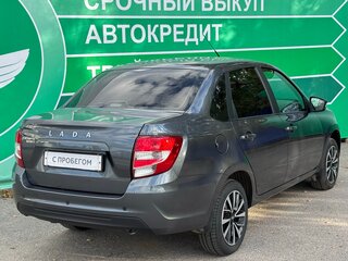 2024 Lada (ВАЗ) Granta I Рестайлинг, серый, 840000 рублей, вид 4