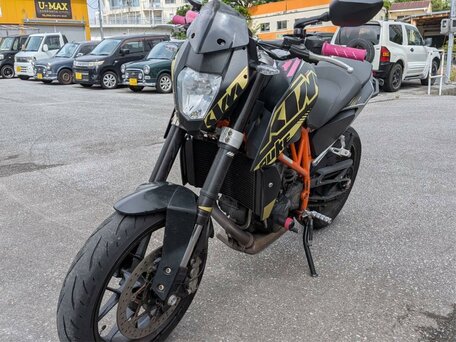 2014 KTM 690 Duke, чёрный, 477000 рублей, вид 3