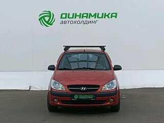 2008 Hyundai Getz I Рестайлинг, красный, 315000 рублей, вид 2