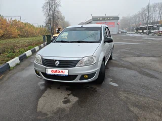 2012 Renault Logan I Рестайлинг, серый, 570000 рублей, вид 1