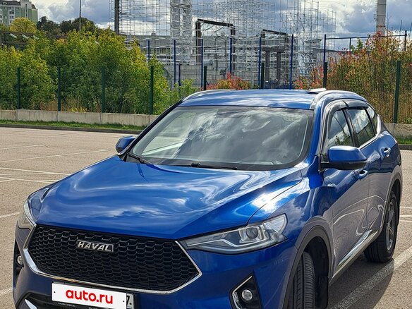 2021 Haval F7 I, синий - вид 11