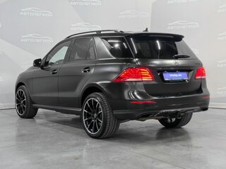 2018 Mercedes-Benz GLE 400 9G-Tronic I (W166), чёрный, 4590000 рублей, вид 4