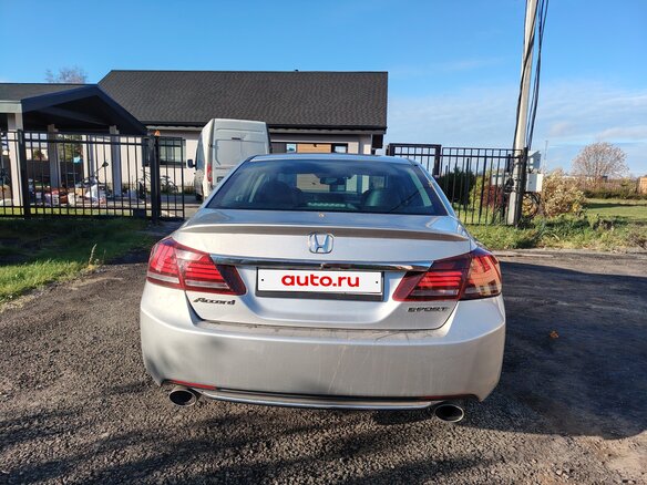 2013 Honda Accord IX, серебристый, 1650000 рублей - вид 6