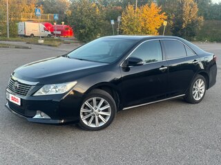 2014 Toyota Camry VII (XV50), чёрный, 1600000 рублей, вид 1
