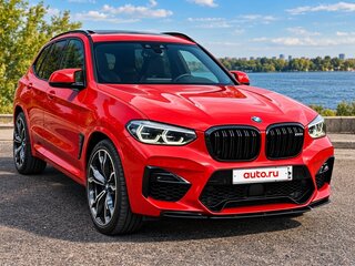 2020 BMW X3 M Competition I (F97), красный, 7600000 рублей, вид 3