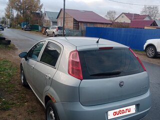2008 Fiat Punto III Grande Punto, серебристый, 200000 рублей, вид 2