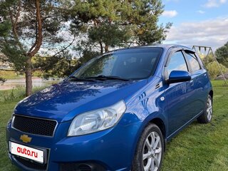 2010 Chevrolet Aveo I Рестайлинг, синий, 650000 рублей, вид 1