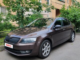 2016 Skoda Octavia III (A7), коричневый, 1250000 рублей, вид 5