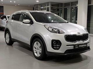 2017 Kia Sportage IV, серебристый, 1898000 рублей, вид 3