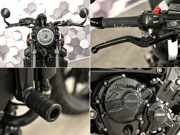 2017 Yamaha XSR900, чёрный - вид 9