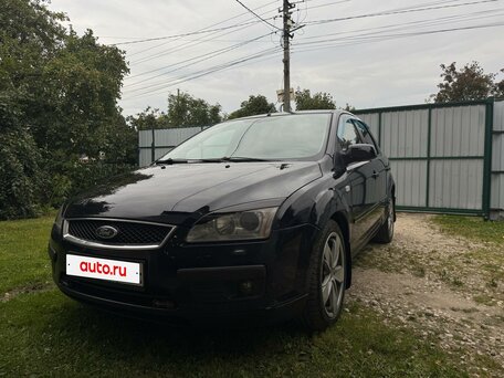 2006 Ford Focus II, синий, вид 2