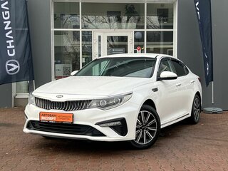 2018 Kia Optima IV Рестайлинг, белый, 1579000 рублей, вид 1