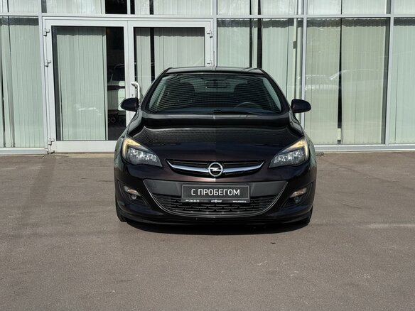 2013 Opel Astra J Рестайлинг, коричневый - вид 1