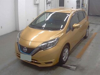2017 Nissan Note e-Power II Рестайлинг, коричневый, 1280000 рублей, вид 4