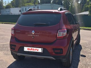 2018 Renault Sandero Stepway II Рестайлинг, красный, 1180000 рублей, вид 4