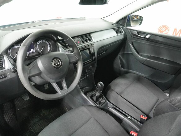 2017 Skoda Rapid I Рестайлинг, синий, 1318000 рублей - вид 9