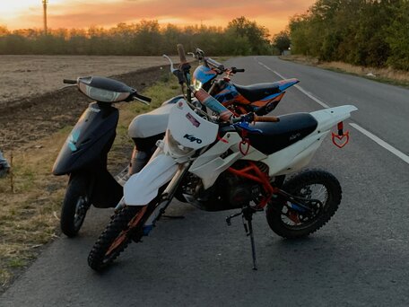 2020 Kayo Basic YX125, белый, 55000 рублей, вид 2