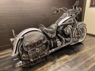 1999 Harley-Davidson Springer Softail, серебристый, 1243000 рублей, вид 4