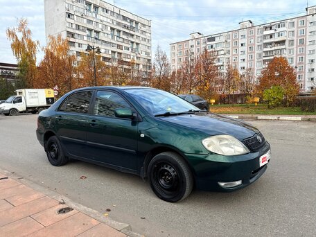 2003 Toyota Corolla IX (E120, E130), зелёный, 370000 рублей, вид 4