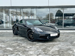 2018 Porsche Cayman III 718 (982), чёрный, 6600000 рублей, вид 3