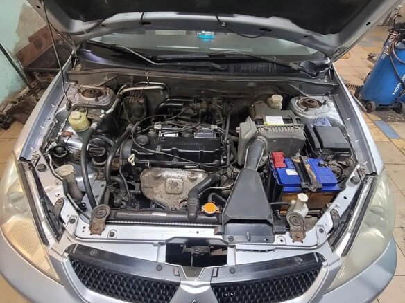 2007 Mitsubishi Lancer IX, серебристый - вид 1