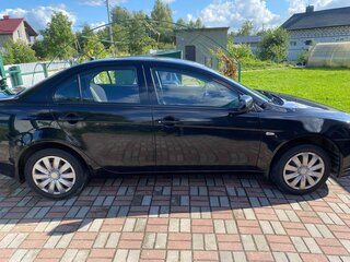 2007 Mitsubishi Lancer X, чёрный, 630000 рублей, вид 4