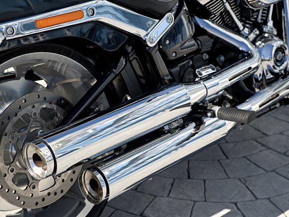 2024 Harley-Davidson Fat Boy, чёрный, 2350000 рублей - вид 11