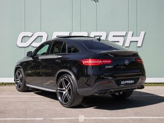 2015 Mercedes-Benz GLE Coupe 450 AMG I (C292), чёрный, 4300000 рублей, вид 2