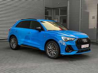 2019 Audi Q3 35 TFSI II (F3), голубой, 3099000 рублей, вид 3