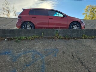 2011 Volkswagen Golf VI, красный, 995000 рублей, вид 4