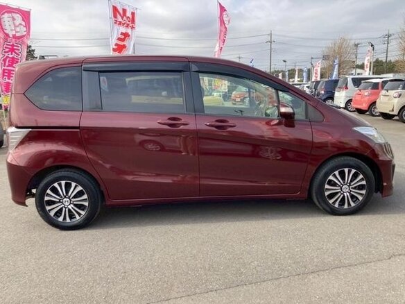 2015 Honda Freed I Рестайлинг 2, пурпурный, 880000 рублей - вид 7