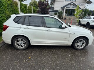 2015 BMW X3 20i xDrive II (F25) Рестайлинг, белый, 1950000 рублей, вид 3