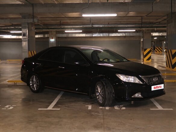 2012 Toyota Camry VII (XV50), чёрный, 1600000 рублей - вид 16
