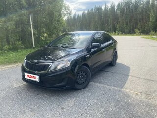 2014 Kia Rio III, чёрный, 750000 рублей, вид 1