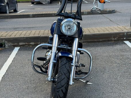 2015 Harley-Davidson Softail Slim, синий, 1180000 рублей, вид 2