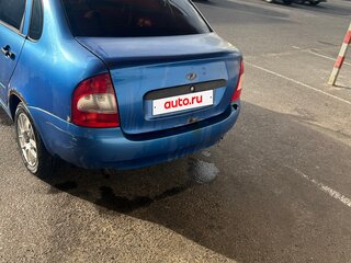 2006 Lada (ВАЗ) Kalina I, синий, 135000 рублей, вид 3