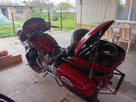 2001 Yamaha Venture Royal, красный, 550000 рублей, вид 1