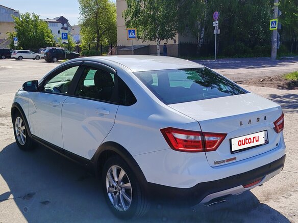 2019 Lada (ВАЗ) Vesta Cross I, белый, 1040000 рублей - вид 8