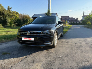 2017 Volkswagen Tiguan II, чёрный, 1980000 рублей, вид 2