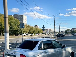 2007 Lada (ВАЗ) Priora I, серебристый, 110000 рублей, вид 3