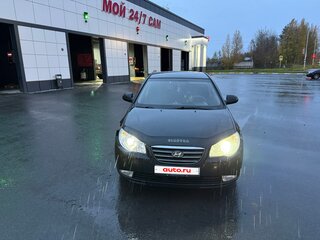 2008 Hyundai Elantra IV (HD), чёрный, 750000 рублей, вид 4