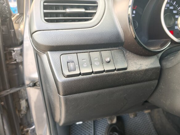 2015 Kia Rio III Рестайлинг, серый, 925000 рублей - вид 10